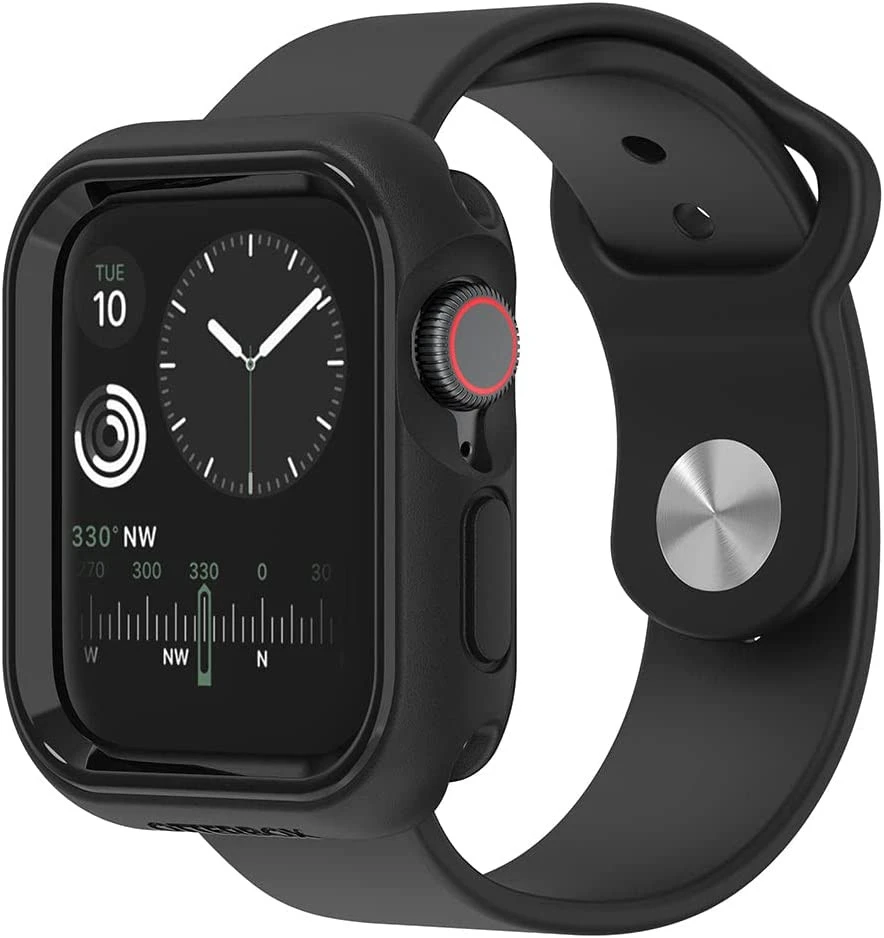 Otterbox OTT0275A Custodia Exo Edge Per Apple Watch Serie 4 5 6 Se 40 Mm Nero - immagine 3