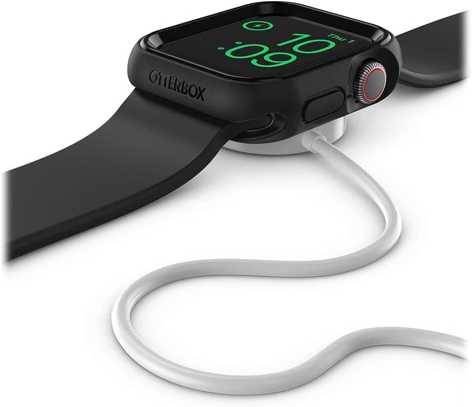 Otterbox OTT0275A Custodia Exo Edge Per Apple Watch Serie 4 5 6 Se 40 Mm Nero - immagine 4