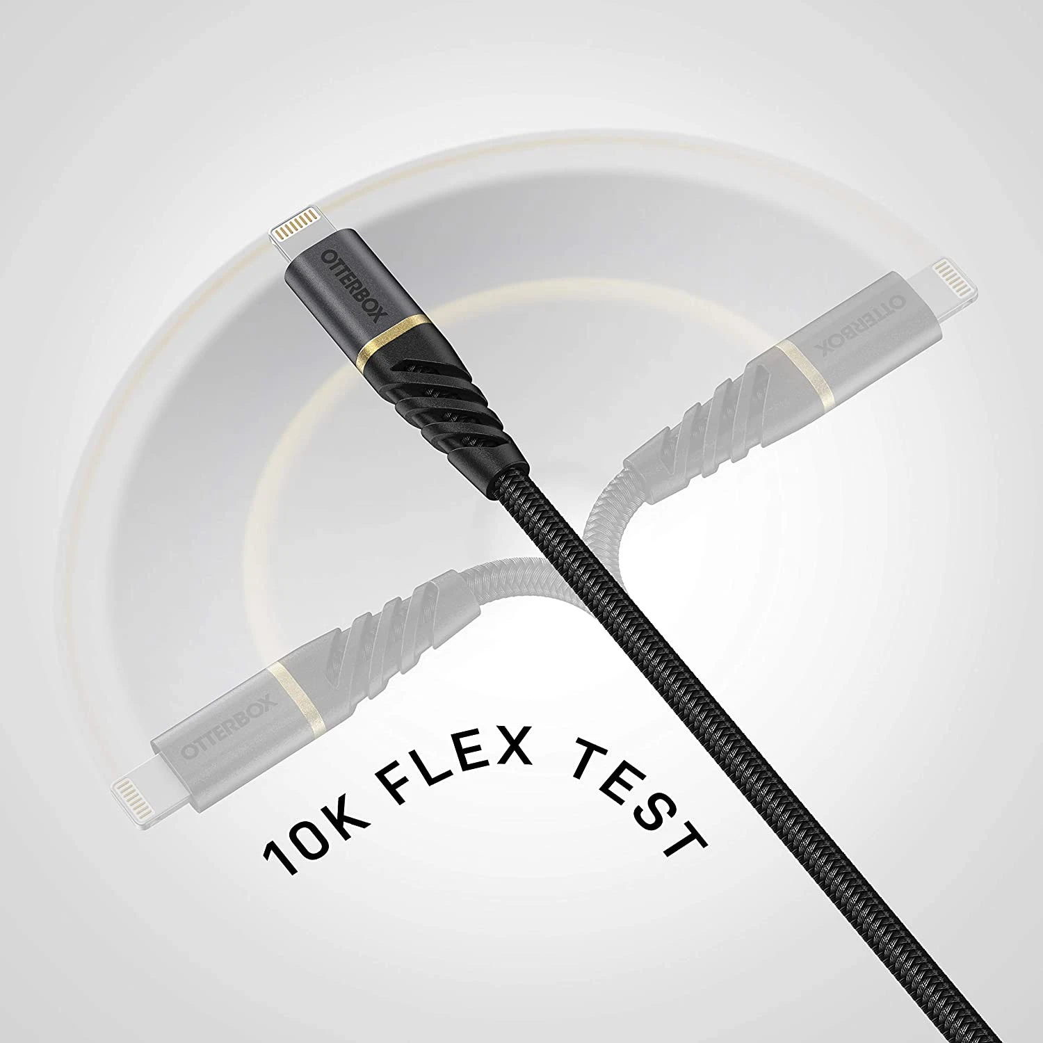 OtterBox Cavo Premium Intrecciato USB-A A USB-C Per Smartphone Tablet 1M Bianco - immagine 4