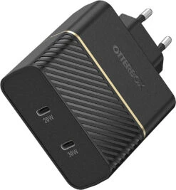 Otterbox OTT0499A Caricabatterie Da Muro 50W 1 USB C 30W E 1 USB C 20W Nero