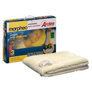 Ardes Morpheo 411 Scaldaletto Singolo Elettrico Commutatore A Due Temperature 60 W Beige Pura Lana - immagine 2