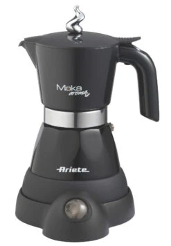 Ariete 1358 Moka Aroma Elettrica 400W Caffettiera Nero