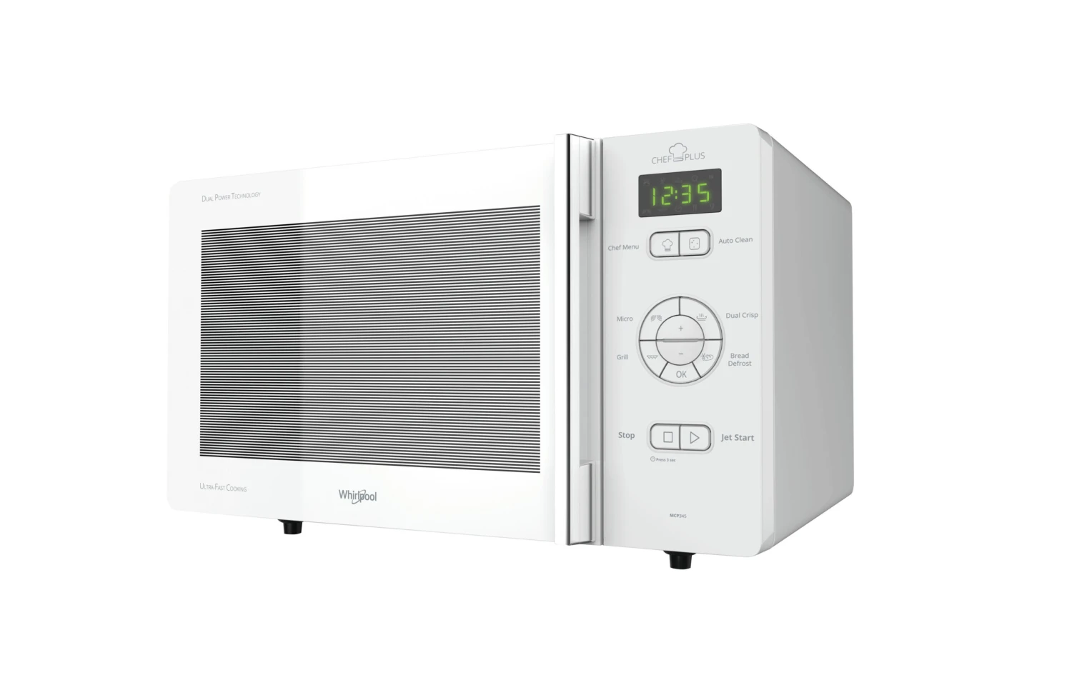 Whirlpool MCP 345 WH Forno Microonde Combianto 25 L 800 W Bianco