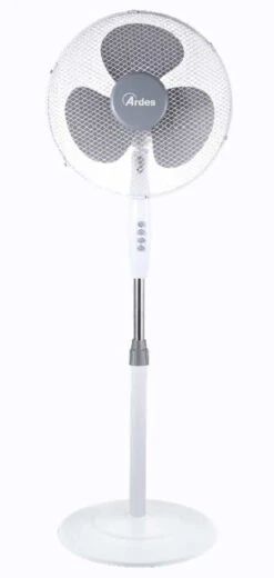 Ventilatore Ardes AR5BR40PB A Piantare 3 Velocita' 40W Bianco
