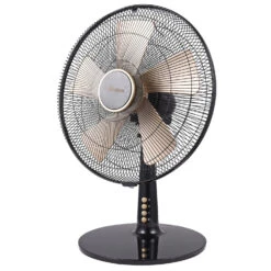 Ventilatore Ardes Eldorado AR5D40B Da Tavolo 5 Pale 50W 3 Velocita' Nero Oro