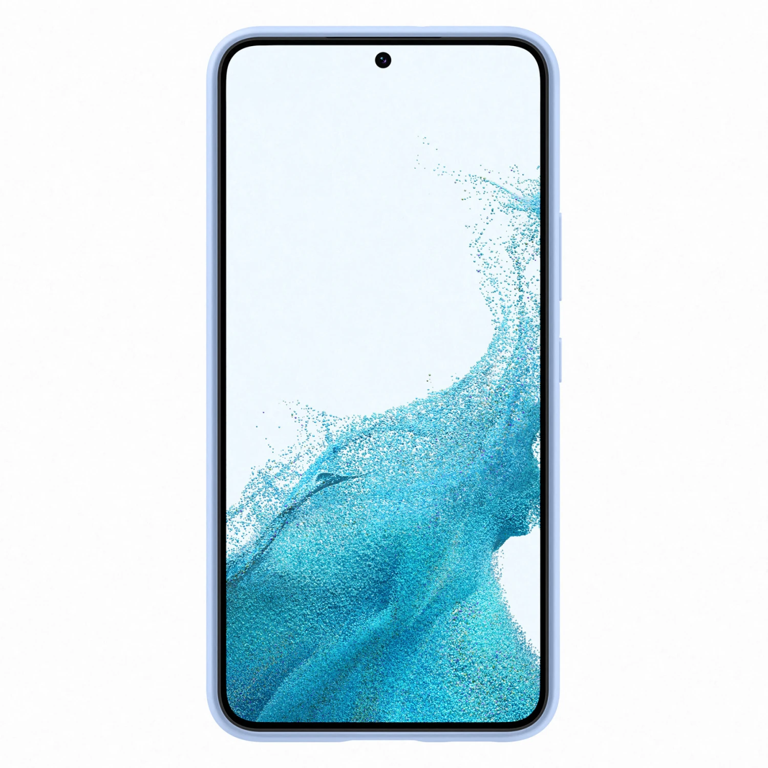 Custodia Samsung EF-PS901TLEGWW Silicone Cover Galaxy S22 SM-S901B Sky Blue - immagine 4