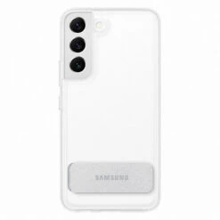 Custodia Samsung EF-JS901CTEGWW Clear Standing Cover Galaxy S22 Trasparente
