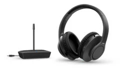 Cuffie Tv Philips TAH6005BK/10 Senza Filo A Padiglione Wireless Nero