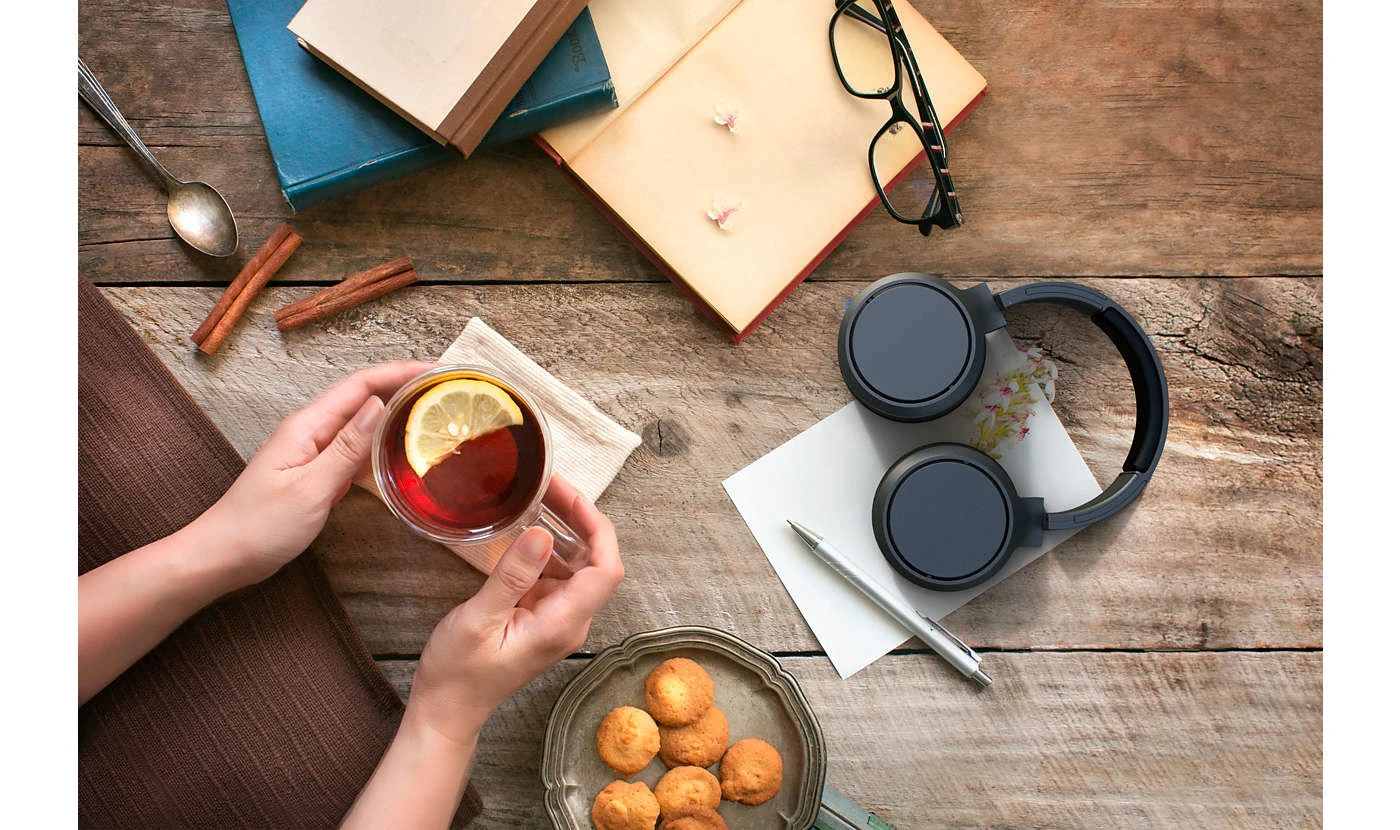 Cuffie A Padiglione Philips TAH5205BK/00 Wireless Con Microfono Usb Tipo C Bluetooth Nero - immagine 15