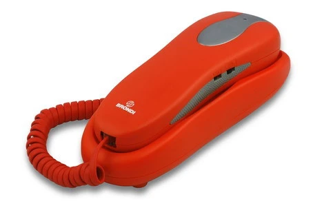 Telefono Analogico Brondi Nemo Con Filo Tasti Rosso