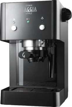 Macchina Da Caffe' Gaggia Gran Gaggia RI8423/11 Manuale Erogatore Vapore Nero