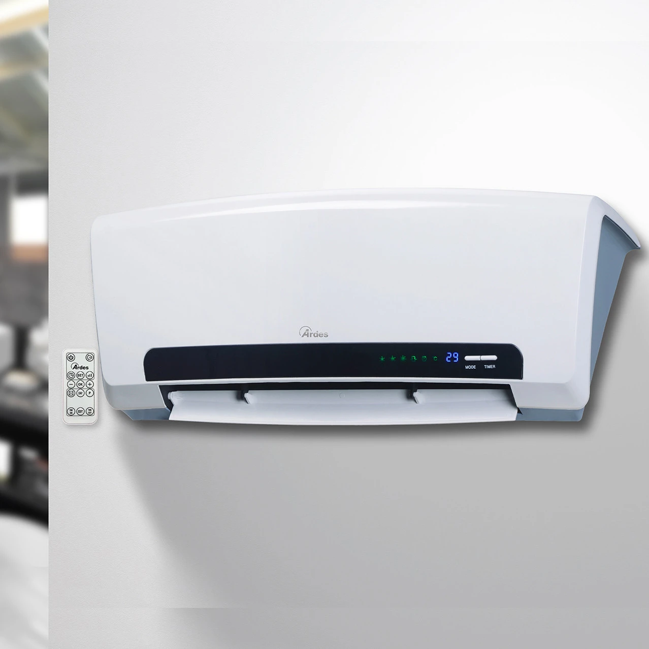 Termoventilatore Stufetta Elettrica Ardes AR4W08P Interno Bianco 2000 W - immagine 3