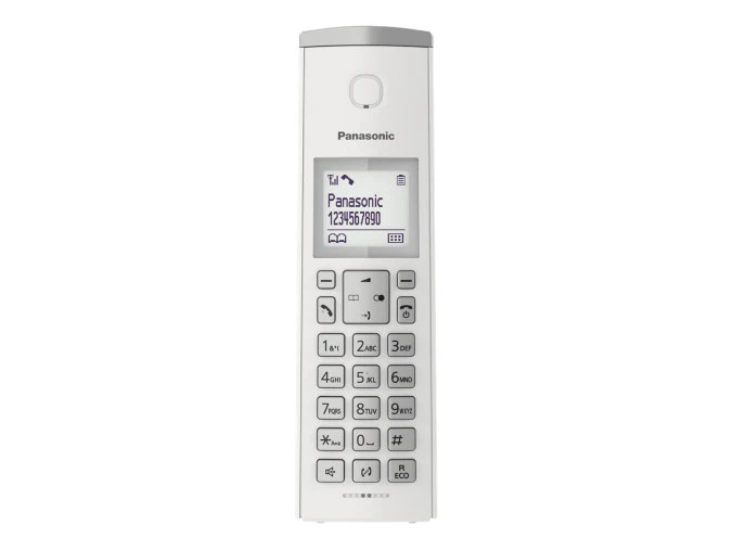 Cordless Panasonic KX-TGK210 Con Identificatore Di Chiamata Vivavoce E Retroilluminato Bianco - immagine 6