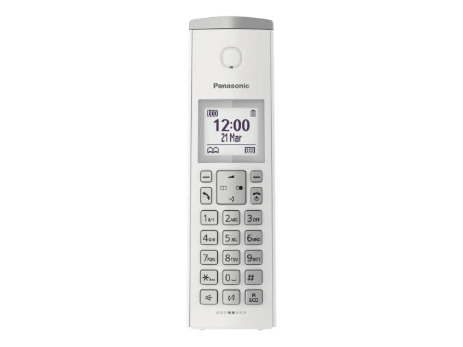 Cordless Panasonic KX-TGK210 Con Identificatore Di Chiamata Vivavoce E Retroilluminato Bianco - immagine 7