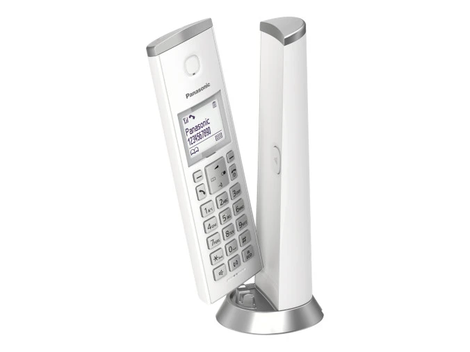 Cordless Panasonic KX-TGK210 Con Identificatore Di Chiamata Vivavoce E Retroilluminato Bianco - immagine 8