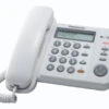 Telefono Fisso Panasonic KX-TS580EX1 Con Identificatore Di Chiamata Bianco