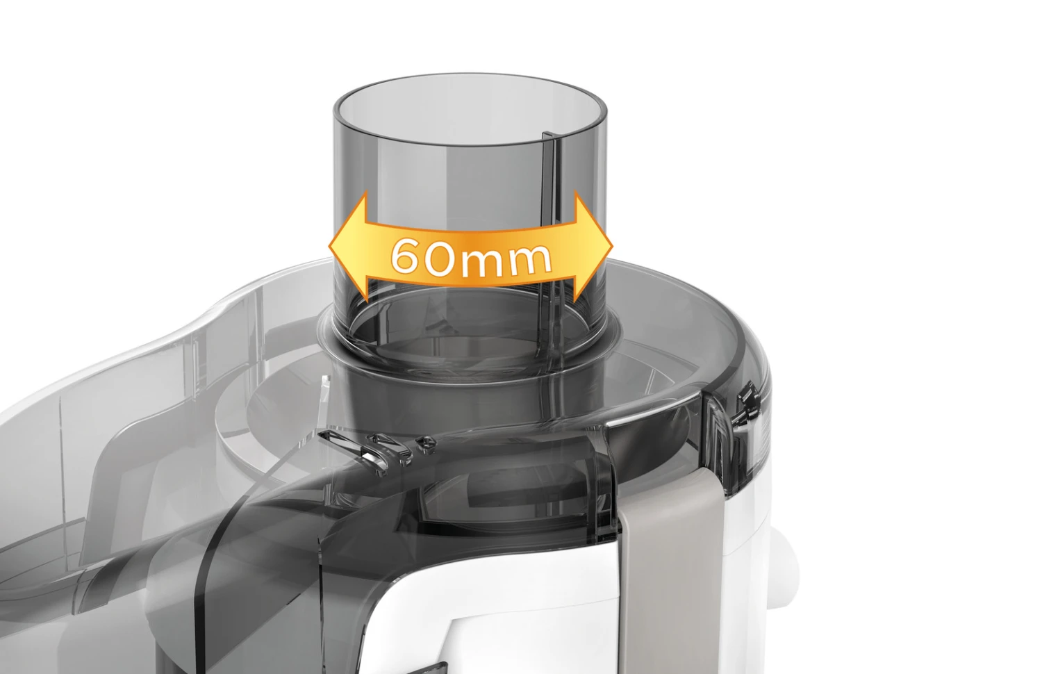 Centrifuga Moulinex JU3701 Frutelia+ Estrattore Di Succo A Freddo 2 Velocita' Modalita' Pulse 350 W Bianco - immagine 2