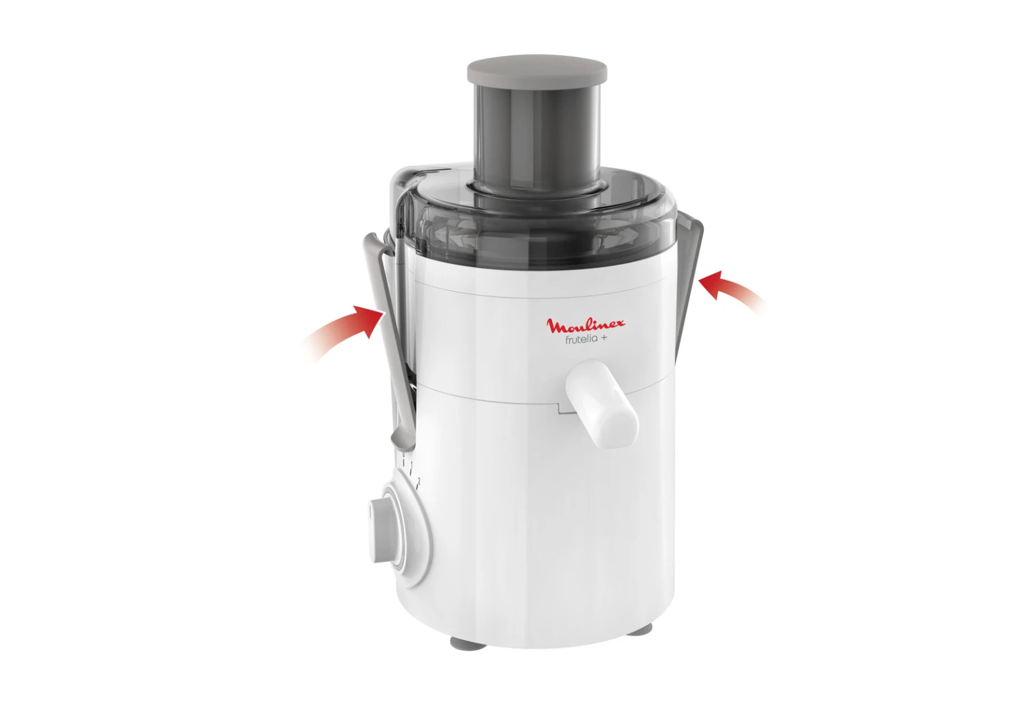 Centrifuga Moulinex JU3701 Frutelia+ Estrattore Di Succo A Freddo 2 Velocita' Modalita' Pulse 350 W Bianco - immagine 3