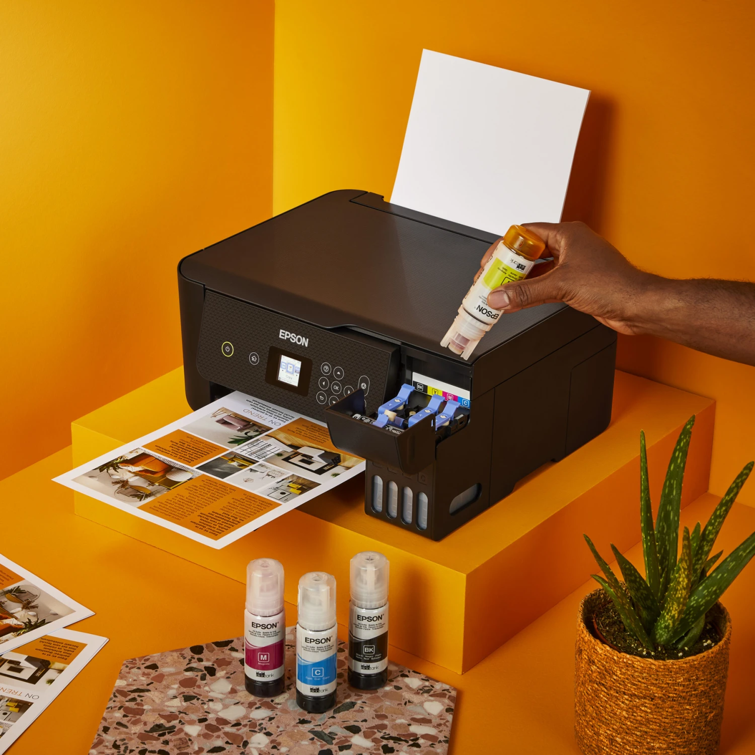 Stampante A Getto Di Inchiostro Epson EcoTank ET-2820 Multifunzionale Nero - immagine 15