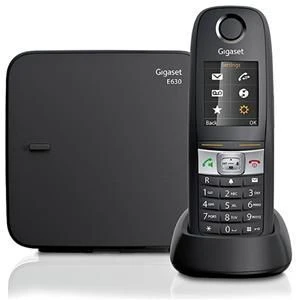 Telefono Fisso Gigaset E630 Cordless DECT Identificatore Di Chiamata Nero - immagine 3