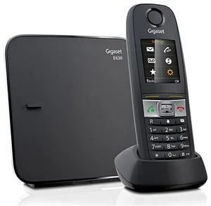 Telefono Fisso Gigaset E630 Cordless DECT Identificatore Di Chiamata Nero - immagine 2