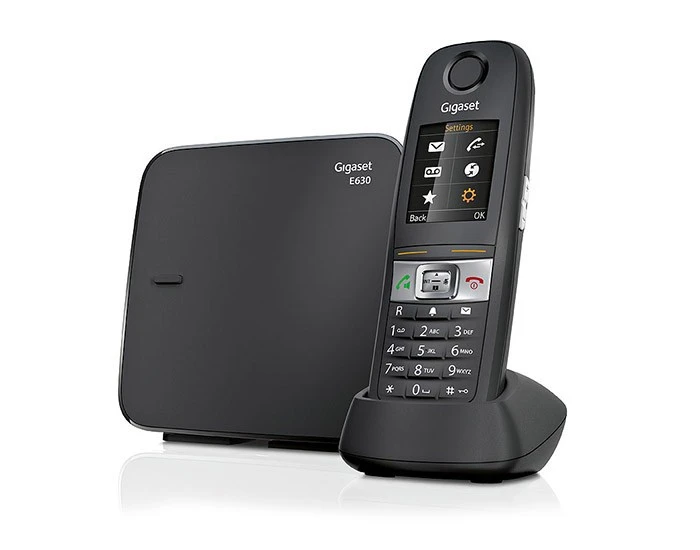 Telefono Fisso Gigaset E630 Cordless DECT Identificatore Di Chiamata Nero - immagine 4