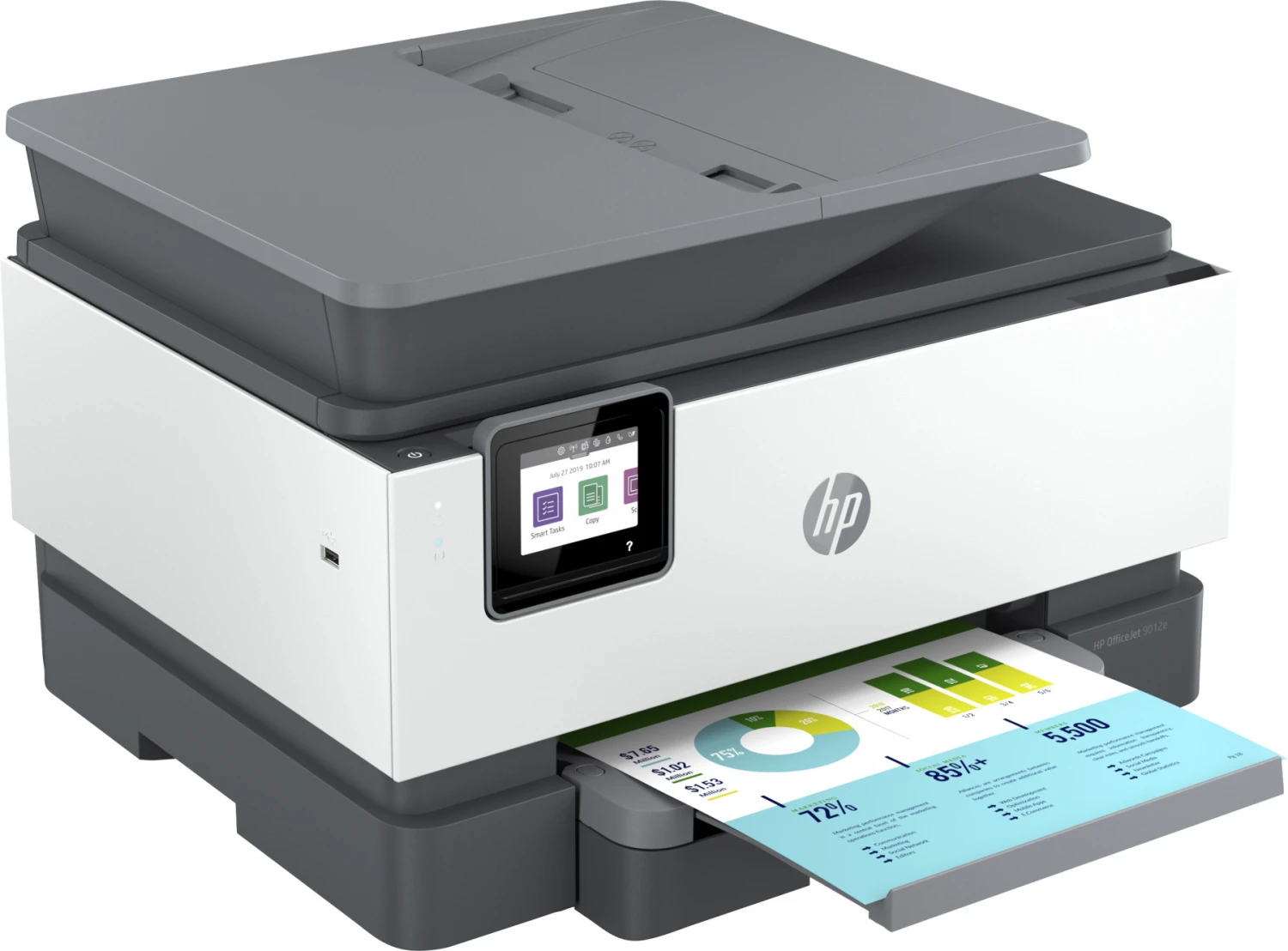 Stampante Multifunzione HP OfficeJet Pro 9012e Getto Termico D'Inchiostro USB Frontale - immagine 5