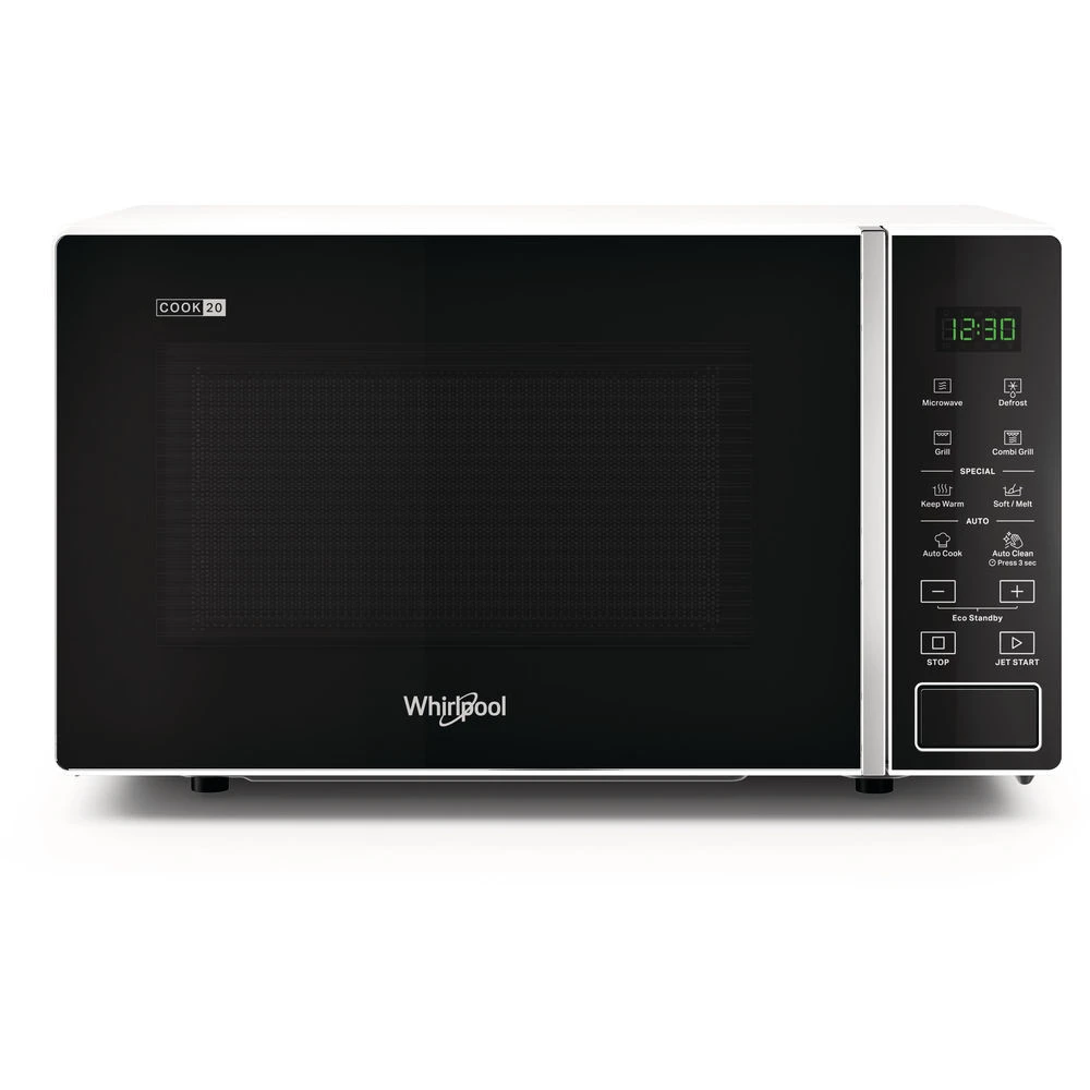 Forno A Microonde Whirlpool MWP Libera Installazione Con Grill 20 L 700 W Nero Bianco - immagine 5