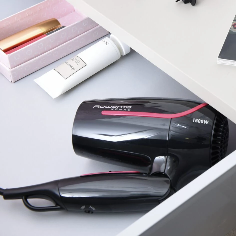 Asciugacapelli Rowenta Nomad CV3323F0 1600 W Nero - immagine 7