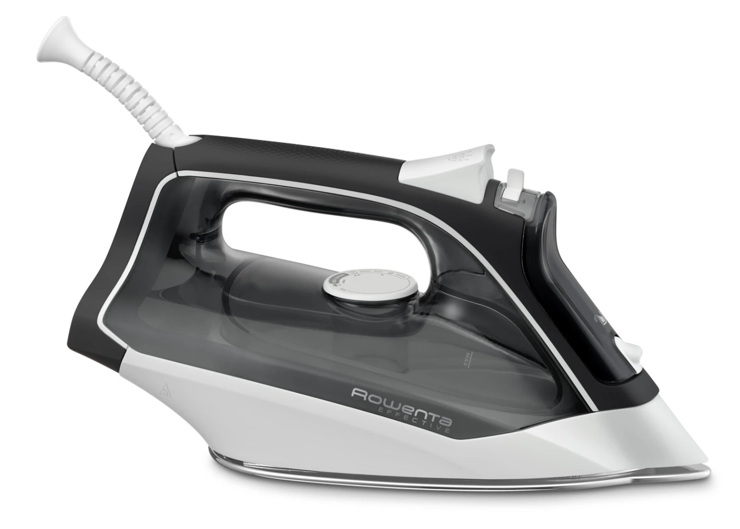 Rowenta Ferro Da Stiro A Vapore Effective 2 DX1530 Nero Bianco - immagine 4