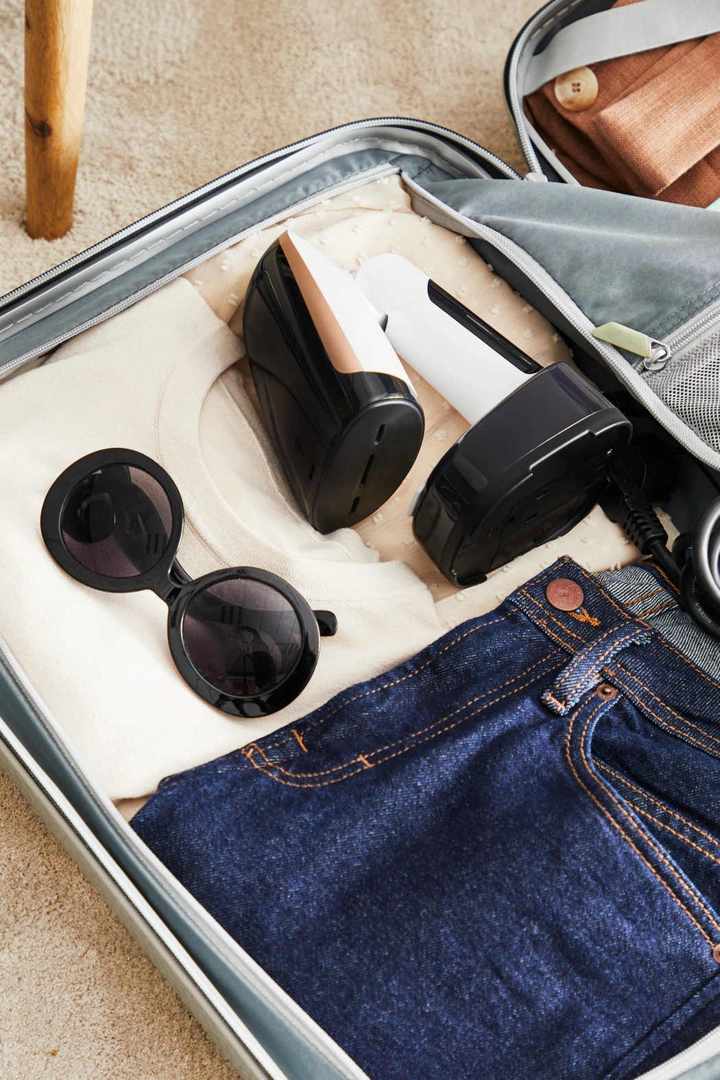 Stiratore Verticale Rowenta DR3030 Access Steam Pocket 1300 W Acciaio Inossidabile Nero Bianco - immagine 5