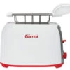 Girmi TP10 Tostapane 2 Fetta/e Rosso, Bianco 750 W