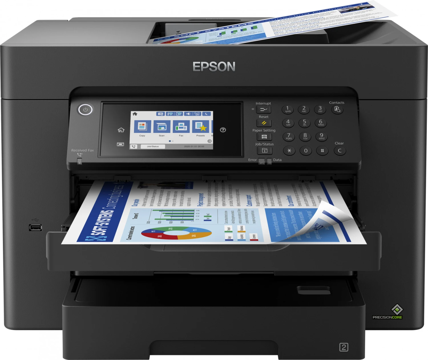 Stampante Ad Inchiostro Epson WorkForce Pro WorkForce WF-7840DTWF Nero - immagine 5