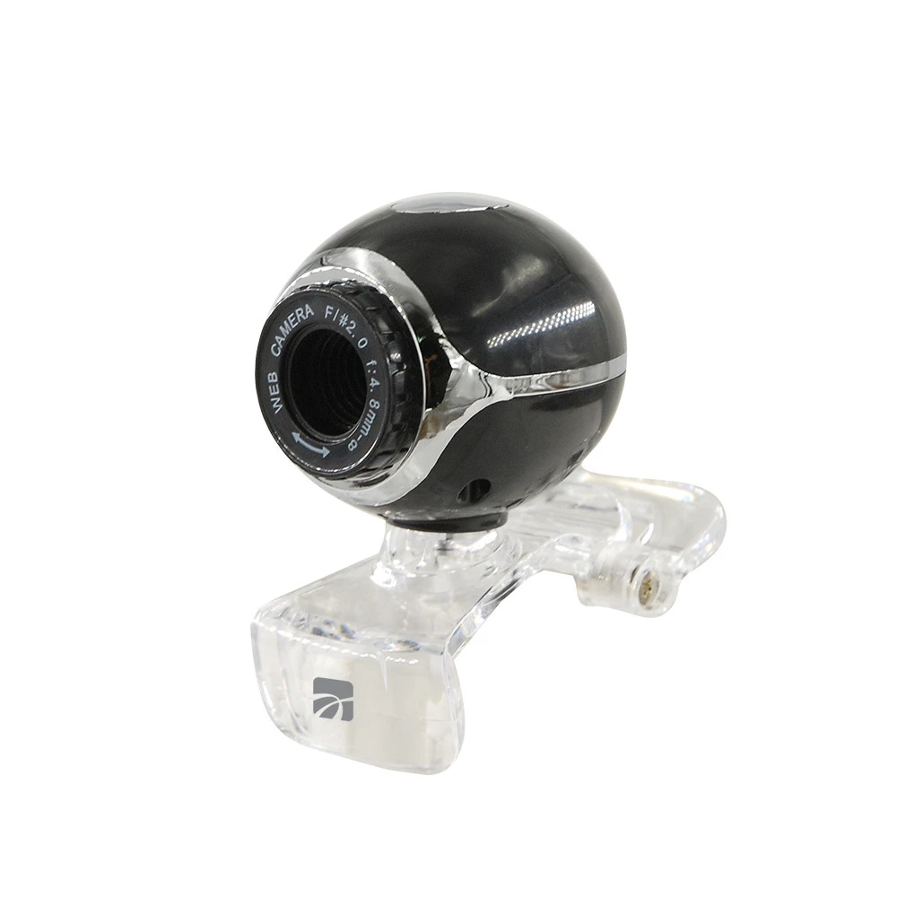 Webcam Xtreme 33856 Videocamera Per PC 2 MP USB 2.0 Nero Trasparente - immagine 2