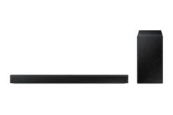 Samsung Soundbar HW-B450/ZF Con Subwoofer 2.1 Canali 300W 2022, Bassi Profondi, Effetto Surround, Suone Ottimizzato, Unico Telecomando