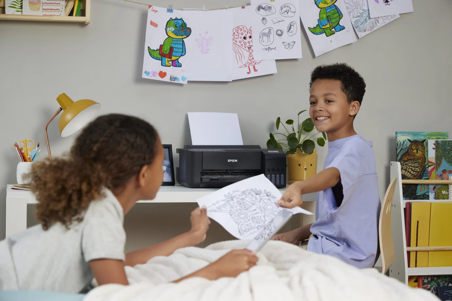 Stampante Multifunzionale Epson EcoTank ET-1810 A Getto Di Inchiostro Nero - immagine 2