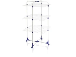 Stendibiancheria Leifheit 81454 Classic Tower 270 Stendino E Filo Blu Bianco