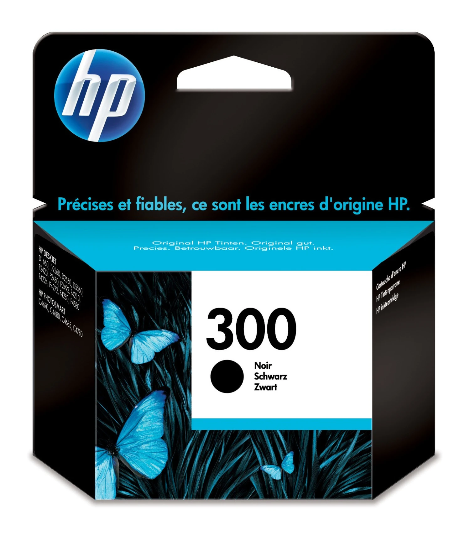 Cartuccia Di Inchiostro Originale HP HPCC640EE Nero 300 Per DeskJet D 1663 2545 2560 - immagine 3