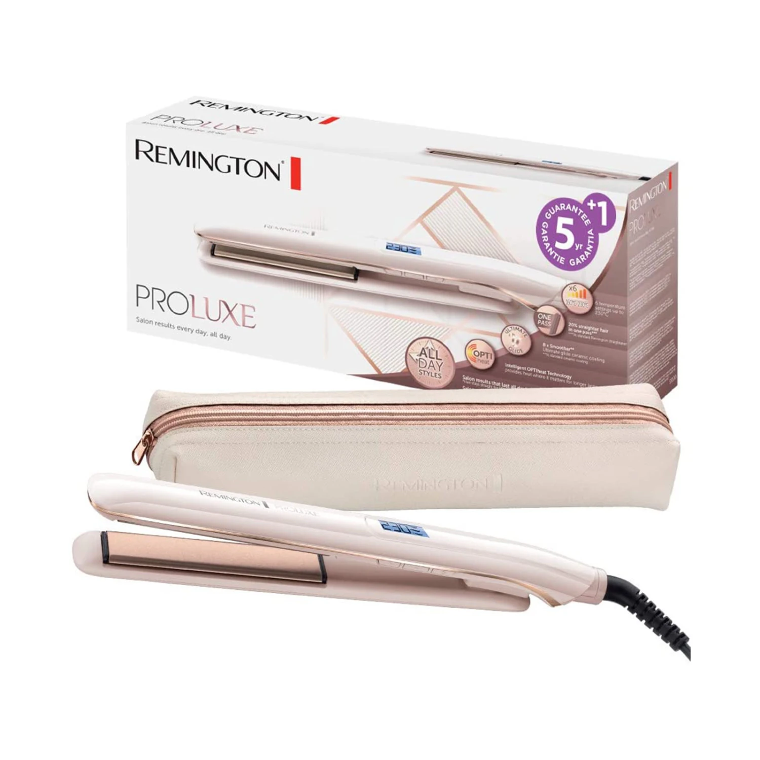 Remington S9100 Piastra Per Capelli Caldo Beige Bianco 3 M - immagine 6