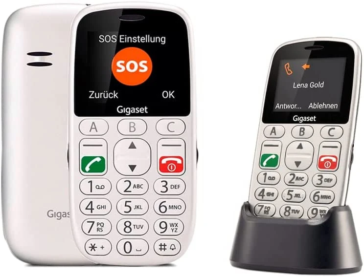 Gigaset GL390 Telefono Cellulare 88 G Doppia Sim Bianco