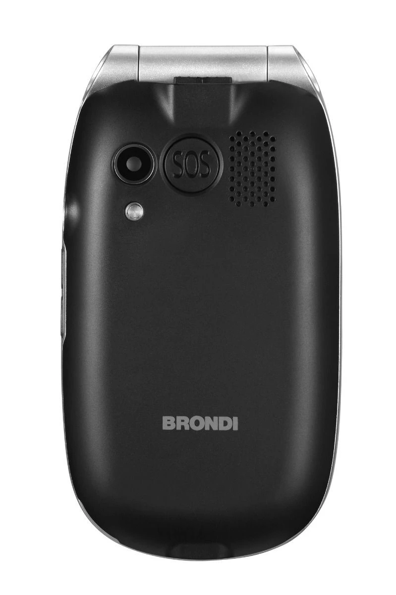 Brondi Amico Comfort 7,11 Cm (2.8") Nero, Argento Telefono Per Anziani - immagine 3