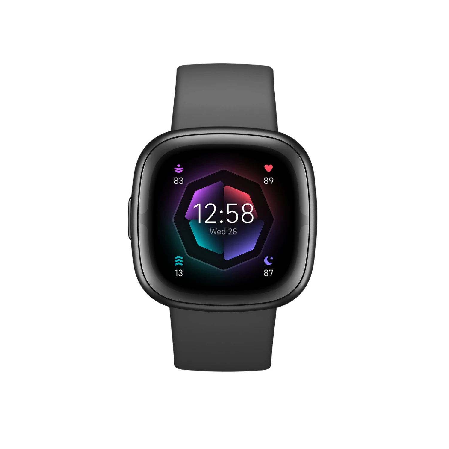Fitbit Sense 2 Nero GPS (satellitare) - immagine 3