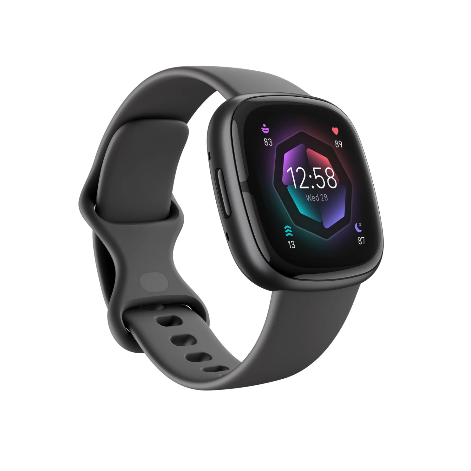 Fitbit Sense 2 Nero GPS (satellitare) - immagine 4