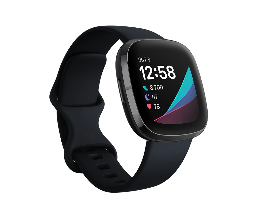 Fitbit Sense 40 Mm AMOLED Antracite, Grafite GPS (satellitare)