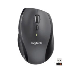 Logitech M705 Marathon Mouse Wireless, Ricevitore USB Unifying 2,4 GHz, 1000 DPI, 5 Pulsanti Programmabili, Durata Batteria Di 3 Anni, Compatibile Con PC, Mac, Laptop, Chromebook