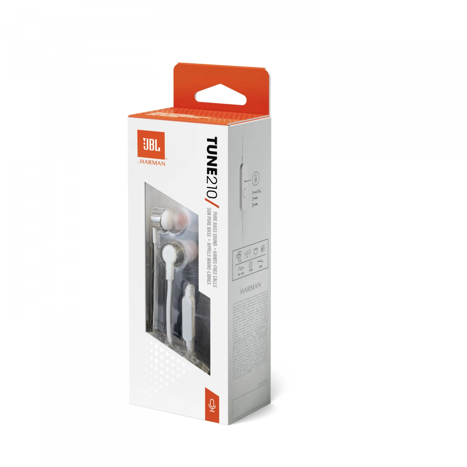 JBL Tune 210 Auricolare Cablato In-ear MUSICA Grigio - immagine 4