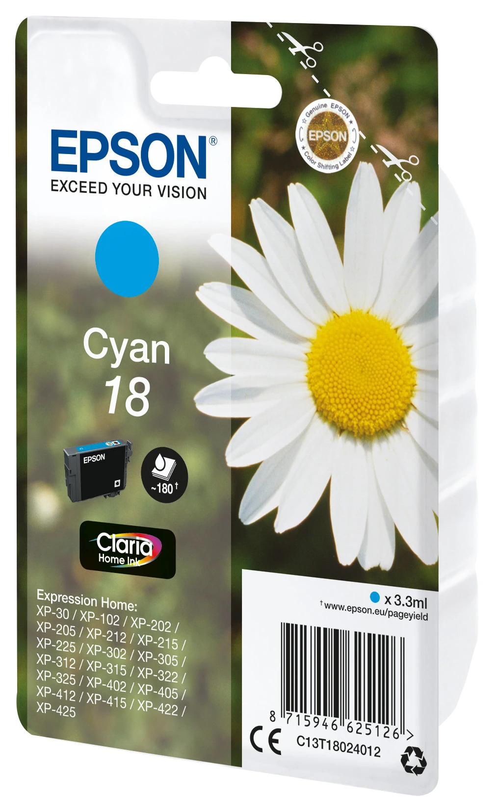 Epson Daisy Cartuccia Margherita Ciano Inchiostri Claria Home 18 - immagine 2