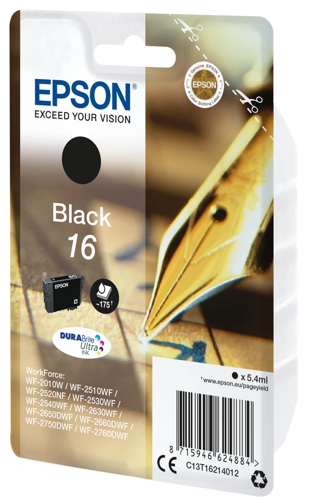 Epson Pen And Crossword Cartuccia Penna E Cruciverba Nero Inchiostri DURABrite Ultra 16 - immagine 3