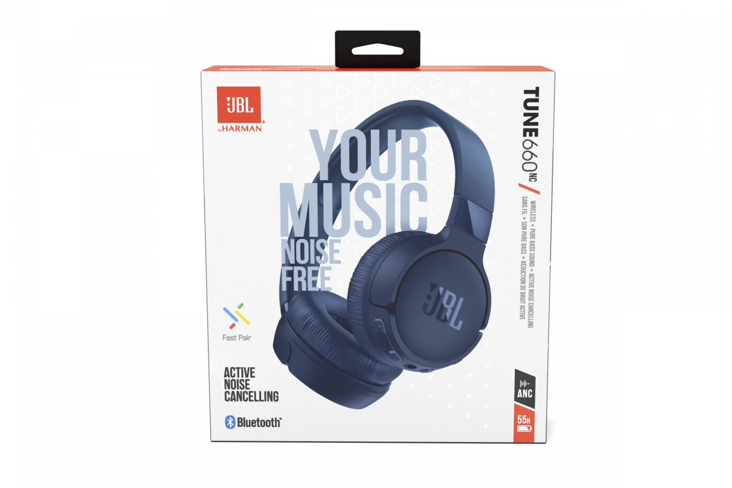 JBL Tune 660 NC Cuffie Wireless A Padiglione MUSICA Bluetooth Blu - immagine 7