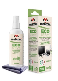 Meliconi Eco Spray LCD/LED/Plasma, Obiettivi/Vetro, Telefono Cellulare/smartphone, Computer Portatile, PC, Tablet PC Spruzzo Per La Pulizia Dell'apparecchiatura 200 Ml